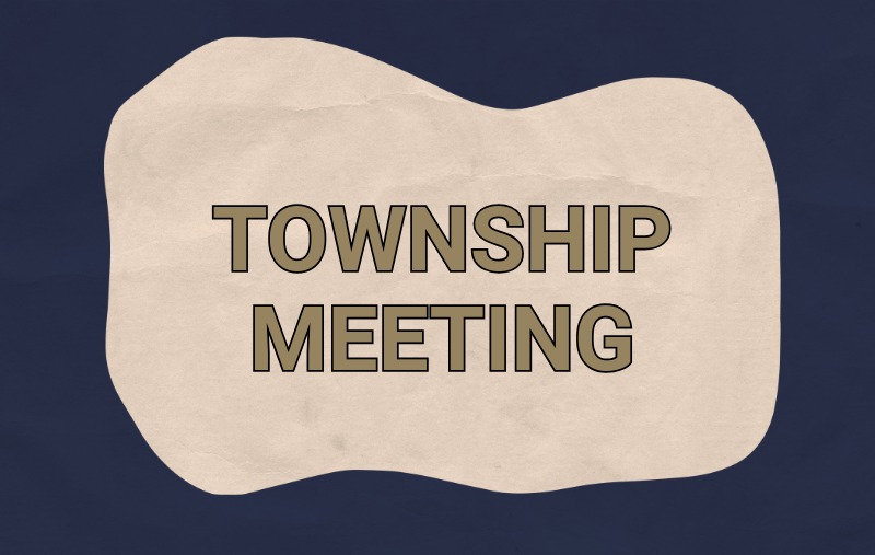 Township Meeting_Woodward Township